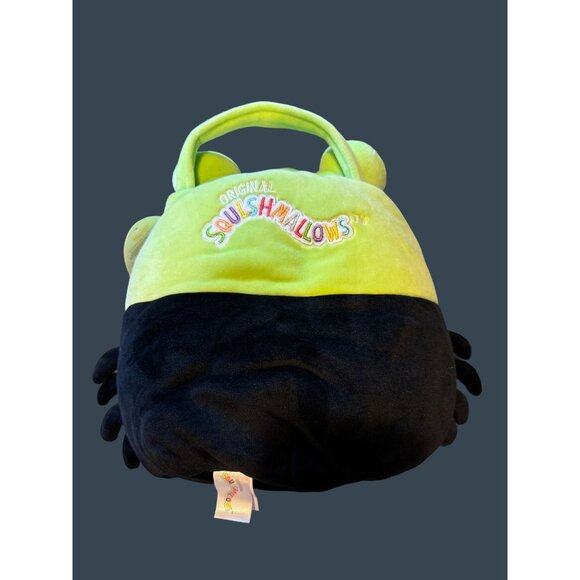 Squishmallows Wendy Frog Halloween Treat Pail 8 Inch Candy Bucket For Kids - Picture 10 of 11